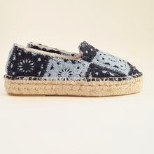 Load image into Gallery viewer, Dylan espadrille - jeans
