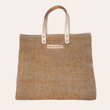 Load image into Gallery viewer, Jute tote bag
