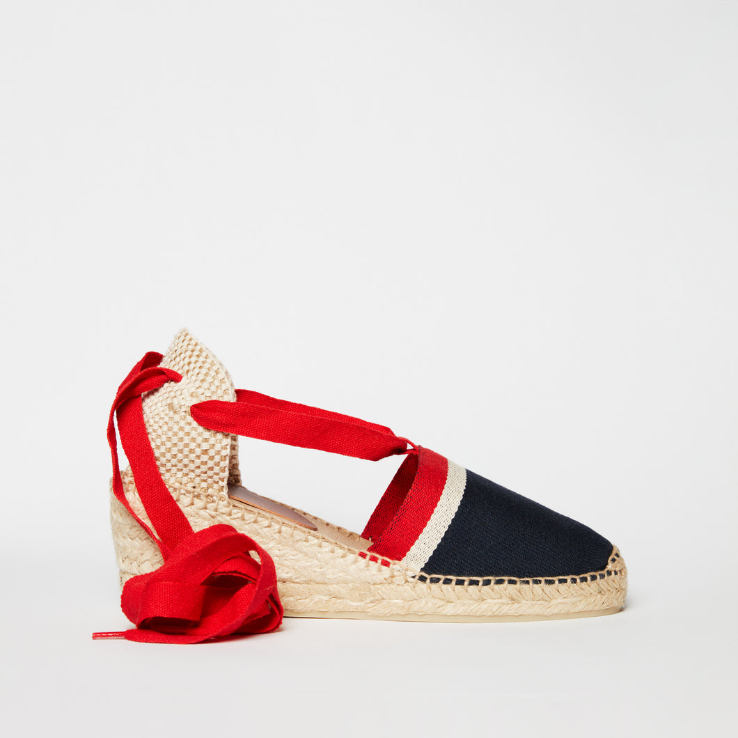 Valenciana Blue-red-white striped
