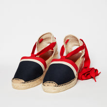 Load image into Gallery viewer, Valenciana Blue-red-white striped
