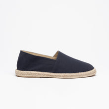 Load image into Gallery viewer, Navy espadrilles - for men
