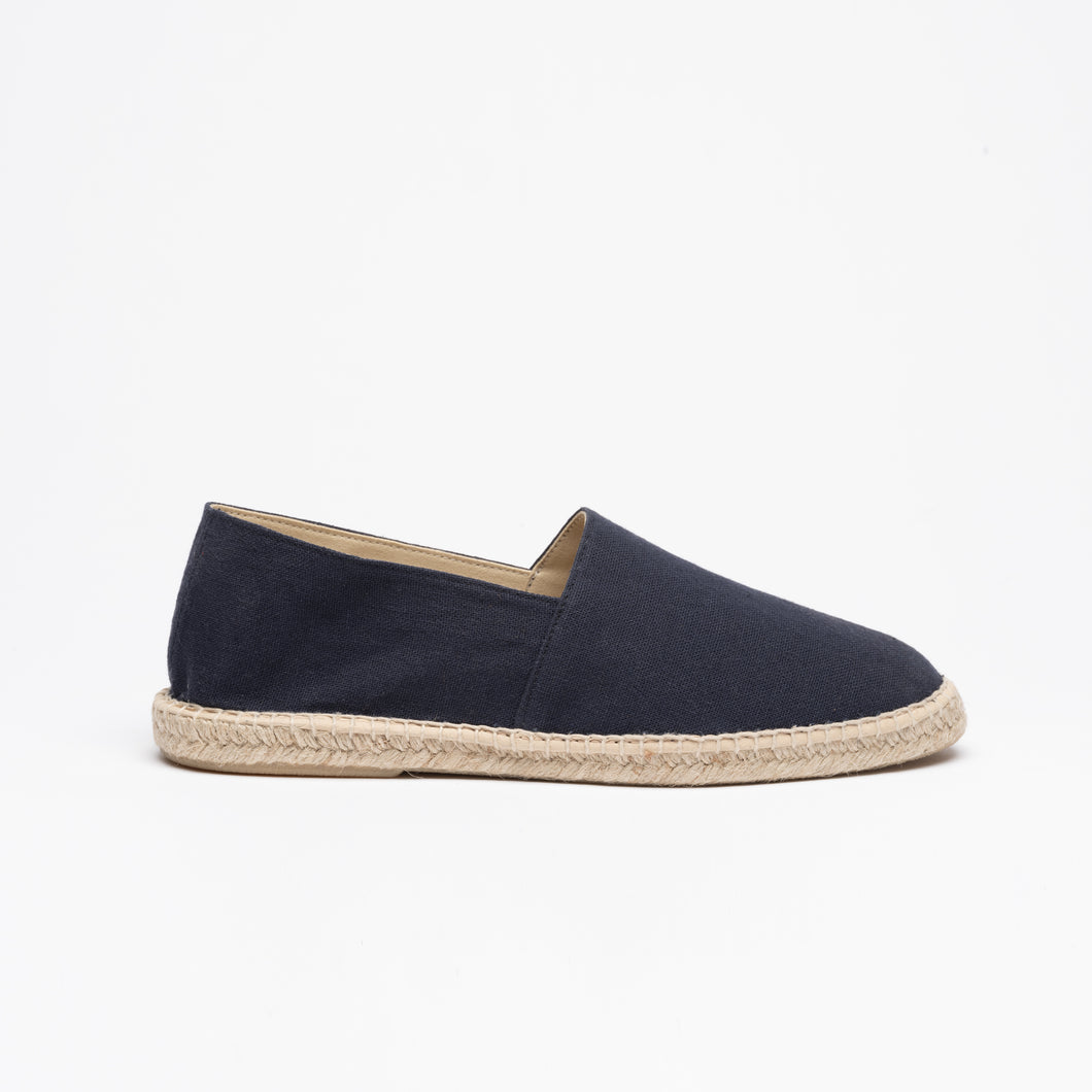 Navy espadrilles - for men