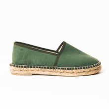 Ladda upp bild till gallerivisning, Gröna espadriller från from astrid with i canvas
